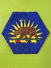 California army national guard PATCH military reserve CSMR CA insignia badge picture