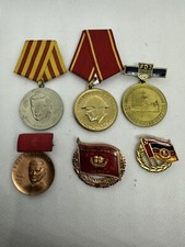 Various medals of Germany GDR until 1990