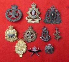 10 Assorted British Commonwealth cap badges picture