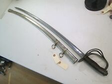 US CAVALRY SWORD & SCABBARD MARKED A.S.CO. DATED 1906 #t102 picture
