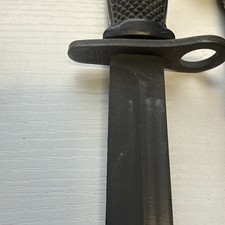 Vintage U.S. AKI Military Bayonet with M8A1 V.P. Co. Scabbard