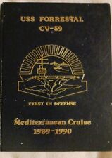 USS Forrestal (CV-59) 1990 1991 Cruise Book Cruisebook   picture