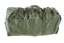 US Military Improved Sport Green Duffle Bag 8465-01-604-6541 Slightly Irregular  picture