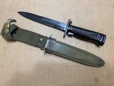 US M5A1 Garand Bayonet Imperial w USM8A1 VIZ Scabbard Nice condition USGI