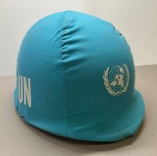 Gulf War UN Helmet w/ US M-1 (WWII) Shell, 80s/90s liner & cover picture