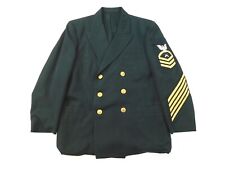 USN US Navy Coat 39 Short  Service Dress Blue Uniform Jacket CPO  picture