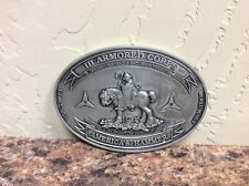 US ARMY III ARMORED CORPS PHANTOM WARRIORS BELT BUCKLE picture