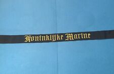 Dutch Navy Hat Band Cap Tally Ribbon picture