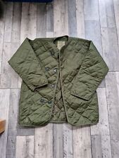 British Army Issue Parka Jacket Liner Large Shooting Hunting Green Padded Warm picture