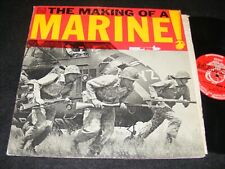 THE MAKING OF A MARINE Souvenir Lp DOCUMENTARY Gatefold Marine Corp Late 50s picture