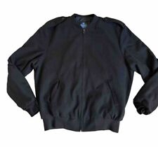US NAVY Size 46 Reg Men's Officer Neptune Garment Co. Jacket, Black w/Thinsulate picture