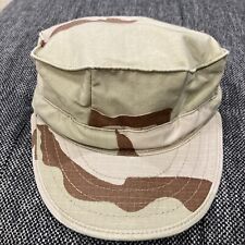 Vintage USMC Utility Cap Hat 8 Point Desert Camo Camouflage Size Small picture