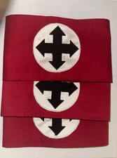 WW2 German HUNGARIAN ARROWCROSS Armband Reproduction MINT EMBROIDERED