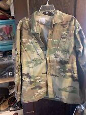 Unisex  Ocp TOP Size Small Long Sleeves Camo Zip Up Jacket EUC military Style picture