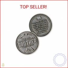 Brothers Coin, Blessed to Have a Brother Like You, Pocket Keepsake Gifts of Appr
