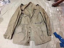 ORIGINAL WWII US ARMY INFANTRY AIRBORNE M1943 M43 COMBAT FIELD JACKET- 42R