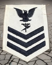 WW2 PO 1st class Petty Officer construction electrician rating SEABEES 