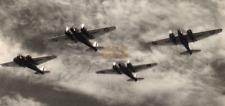 C.1945 WW2 B-10 LOCKHEED ? IN FORMATION, US ARMY PLANES MILITARY PHOTO F7 picture