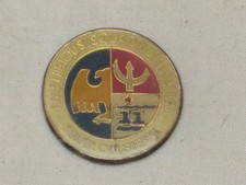 vintage AMPHIBIOUS SQUADRON ELEVEN SEMPER CUM SUPERBIA small token coin medal