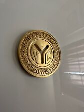 Extremely Rare Limited Edition DBUET Delta Bravo Clean Gold NYC Subway Coin picture
