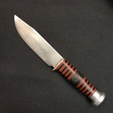 wwii fixed blade theater made trench art fighting knife picture