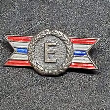 WW2 1943-1945 Army & Navy E For EXCELLENCE Production Pin Brooch PAT No. 134959 picture