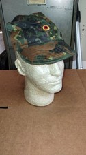 1990's Era German Bundeswehr Flecktarn Field Cap Hat Fleck Camouflage Size 59