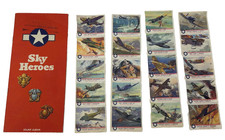 WWII "Sky Heroes" US Military Stamp Album