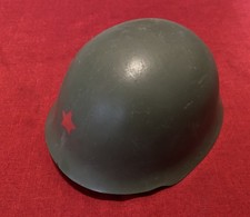 JNA yugoslavian red star helmet , original