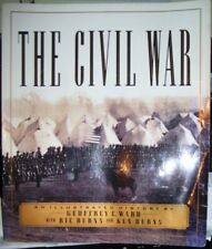 G. Ward & Ric & Ken Burns Illustrated History of CIVIL WAR 1991 Paperback print picture