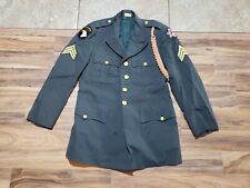 Vtg US Army Dress Green Uniform Airborne Patch 38S picture