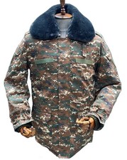 Original Military Armenian Army Warm Winter Jacket Armenian Camouflage