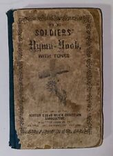 The Soldiers Hymn Book With Tunes Civil War Era 1860’s  picture