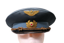 CCCP Russian Soviet Union Air Force Officer Parade Cap USSR Red Army Uniform Hat