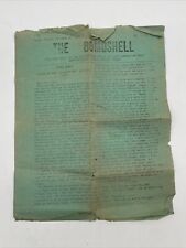 Rare Original WW1 Newsletter Pamphlet “The Bombshell” 1913 304th Ammo Train￼ picture