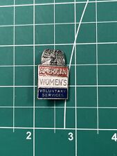 WWII American Women's Voluntary Services Pin picture