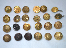 Civil War Era Brass Buttons - Lot of 24 picture
