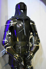 Full Body Armor 6 Feet Suit Medieval Knight Suit of 15th Century Combat Handmade picture