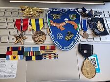 US Navy Seal Medal ,Ribbons, Patches REAL THING RARE LOOK AT ALL PICS -LOOK picture