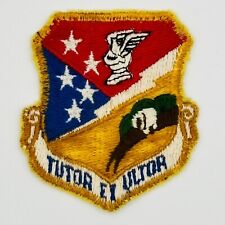 Vintage 49th Tactical Fighter Squadron TUTOR ET ULTOR USAF Air Force Pilot Patch picture