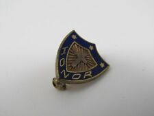 Honor Shield Cross Center Pin Vintage picture
