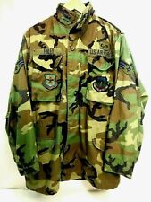 Field Jacket US Military Issue Men's Cold Weather Camouflage Coat Sz Small Long picture