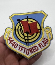 USAF US Air Force 4440th TFTG Tactical Fighter Training Group Red Flag Patch