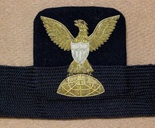 Naval Cap Badge 824: Coastal & Geodetic Survey - bullion, WWII era