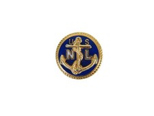 Vintage Navy League Of The United States Tie Tack Pin