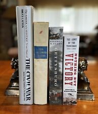 Mixed Lot of 4 American Civil War Books, 2 HC, 2 PB, Good. picture