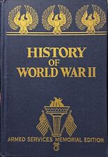 History of World War II (Armed Services Memorial Edition) - Hardcover - RARE picture