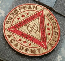 EUROPE DIPLOMAT EXECUTIVE PROTECTION SECURITY ACADEMY DELTA PMC velkrö PATCH