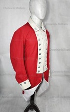 Revolutionary war marine coat 18th century coat,lined regimental