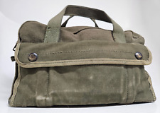 VTG Military MECHANICS TOOL BAG POUCH HEAVY CANVAS PISTOL SHOOTERS BAG US Army picture